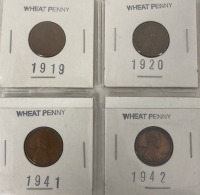 (8)Old Wheat Back Pennies - 3