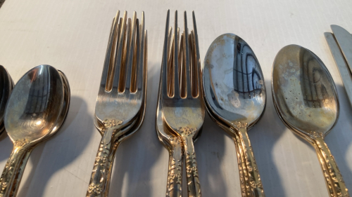 35 Peice Vintage Silverware