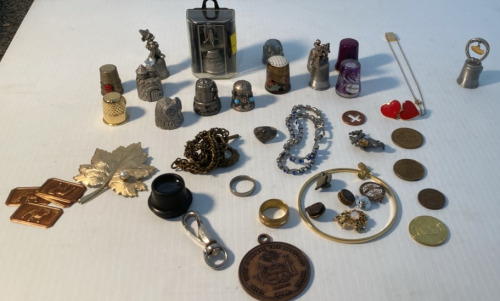 Decorative Thimbles, Jewelry, And More!