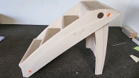 Fold Up Staircase w/ Cloth Steps & Aluminum Frame, + Plastic Folding Stairs - 6