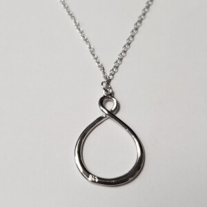 Silver 18" Necklace