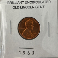 (8)Old Uncirculated Lincoln Pennies - 2