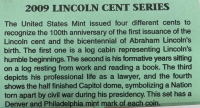 2009 Lincoln Cent Series - 2