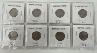 (8) Old Buffalo Nickels