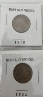 (8) Old Buffalo Nickels - 2
