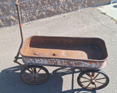 Rustic Kids Pull Wagon