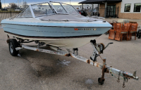 1989 BLUEWATER BOAT AND TRAILER - 6