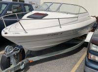 1999 BAYLINER CAPRI BOAT AND TRAILER - 3