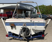 1985 BAYLINER CAPRI 18’ 8” FIBERGLASS BOAT AND TRAILER - 5