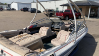 1985 BAYLINER CAPRI 18’ 8” FIBERGLASS BOAT AND TRAILER - 17