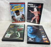 (9) VHS Cassettes (8) DVD’s (2) Music CD’s - 4