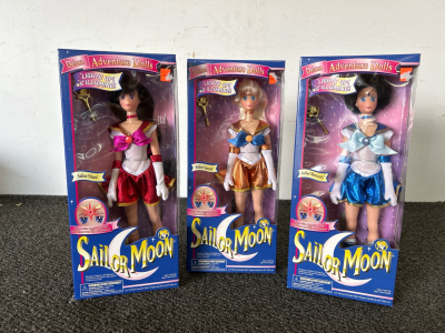 Sailor Moon Collectible Dolls (3)