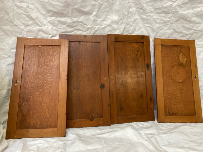 4) Solid Wood Cabinet Doors (fn2)