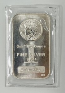 1 Troy Oz Silver Bar