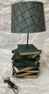 Vintage Homemade Encyclopedia Lamp (FN2)
