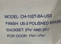 (6) Door Handles (FN2) - 2