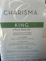 Charisma King Size (6) Piece Sheet Set (New), Brookstone Heated Throw (New), Life Comfort ‘The Ultimate Throw’ (New) - 8