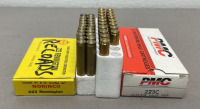 (38) Rounds Totalâ€¦(20) Rounds Of Norinco 223 Remington, (18) Rounds Of PMC 223C 64 Grain Ammunition Cartridges