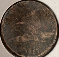 1857 Flying Eagle Cent - 2