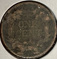 1857 Flying Eagle Cent - 3