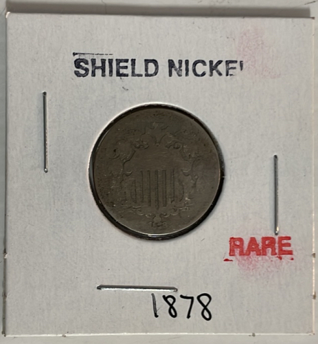 1878 Shield Nickel