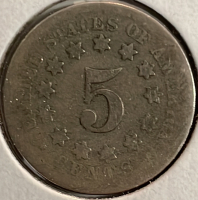 1878 Shield Nickel - 3