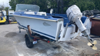 1978 LAPLINER BOAT AND 1959 HOLS TRAILER - 3