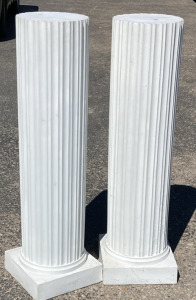 Vintage Pillards/ Plant Stands (2)