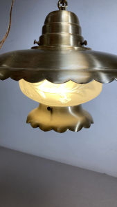 Hanging Brass Lamp