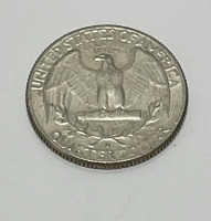 (2) Silver Washington Quarters Dated 1964 - 5