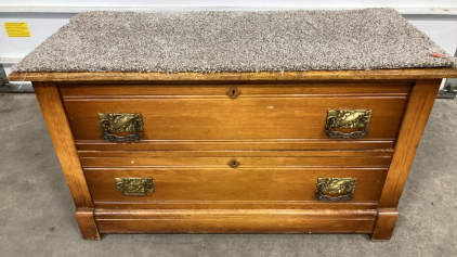 Vintage 2-Drawer Dresser
