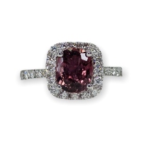 $9,260 Value, 18K GIA Sapphire & Diamond Ring
