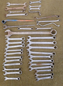 Collection Of Assorted Box End Wrenches