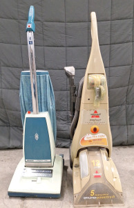(1) Bissell ProHeat Powersteamer & (1) Hoover Vacuum Cleaner