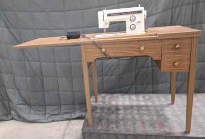 (1) Kenmore Sewing Machine & Table