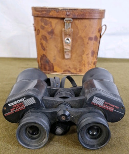 (1) Pair Of Tasco 10 x 50 Zip Focus Binoculars W/ Case