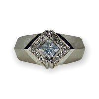 $6,250 Value, 14K Men's Diamond Ring