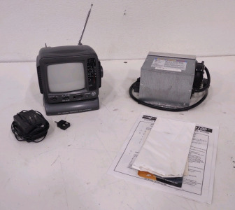 Mini Personal TV & Inteli Power 9100-Amp