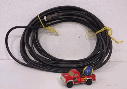 Vintage 1970's Tonka Dirt Bike Truck Red Rollbar w/ Alaska Hacky Sack & More