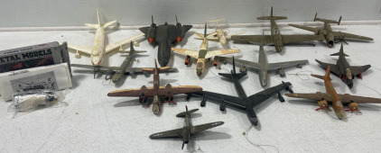 Variety Of Airplane Models