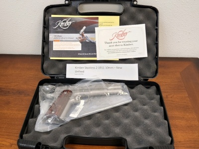 Kimber Stainless 2 1911 10mm - New Unfired - KF127454