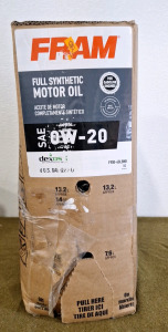 (1) 1-Gallon Box Of Fram 0W-20 dexos1