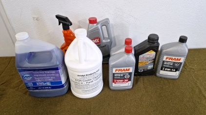 (1) Gallon Dawn Heavy Duty Degreaser, (1) Gallon Of EGR Cooler Cleaning Solution & More