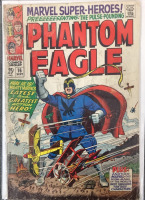 (4) marvel comics. Iron man, Hulk, phantom eagle, & Kid colt - 4