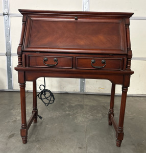 Antique Style Secretary W/ Power Connector
