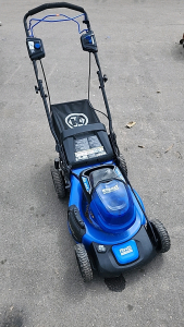 Lawnmower, Kobalt, Self Propelled, Electric