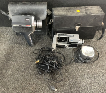 (2) Vintage Movie Cameras