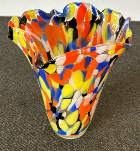 Multicolor Handkerchief Vase