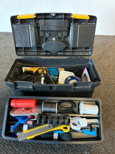 Toolbox W/ Assorted Tools
