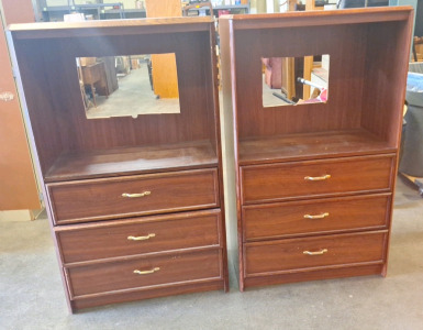 2 Hardwood Entertainment Centers...EB